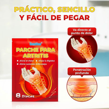Pack de parches para el dolor de articulaciones (8 cada pack)